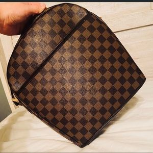 louis vuitton damier ebene rare tote bag, Height: 24", Width: 11.5", great cond